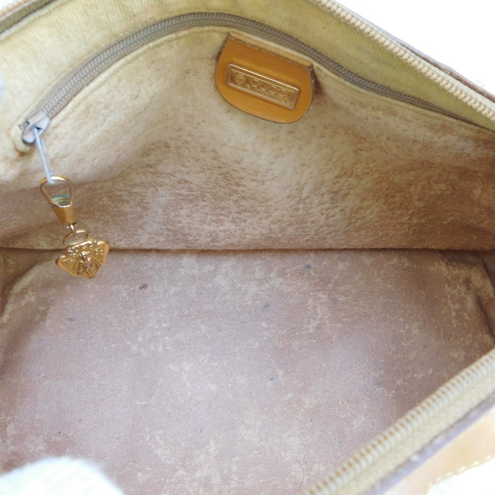 SOLD-Authentic Gucci Boston Satchel Crossbody - Picture 7 of 8